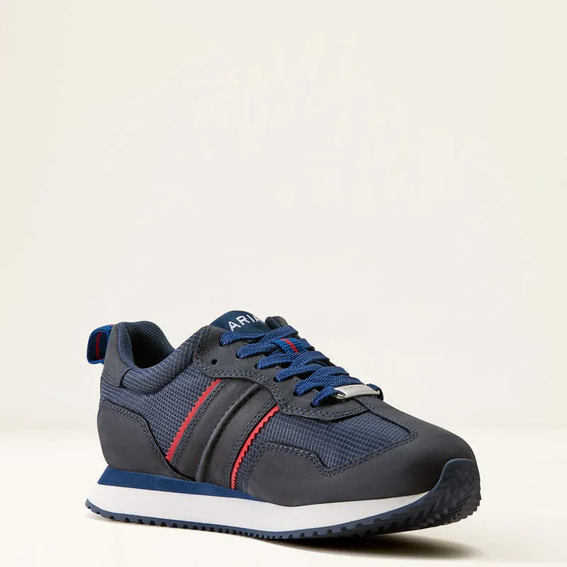 Womens Ranch Runner Waterproof Trainer Team Navy-1