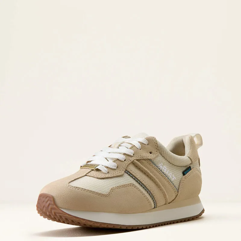 Womens Ranch Runner Waterproof Trainer Cloud Cream