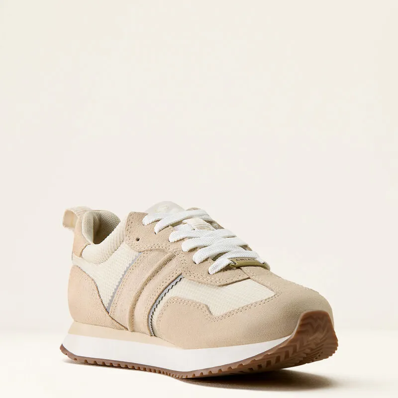 Womens Ranch Runner Waterproof Trainer Cloud Cream-2
