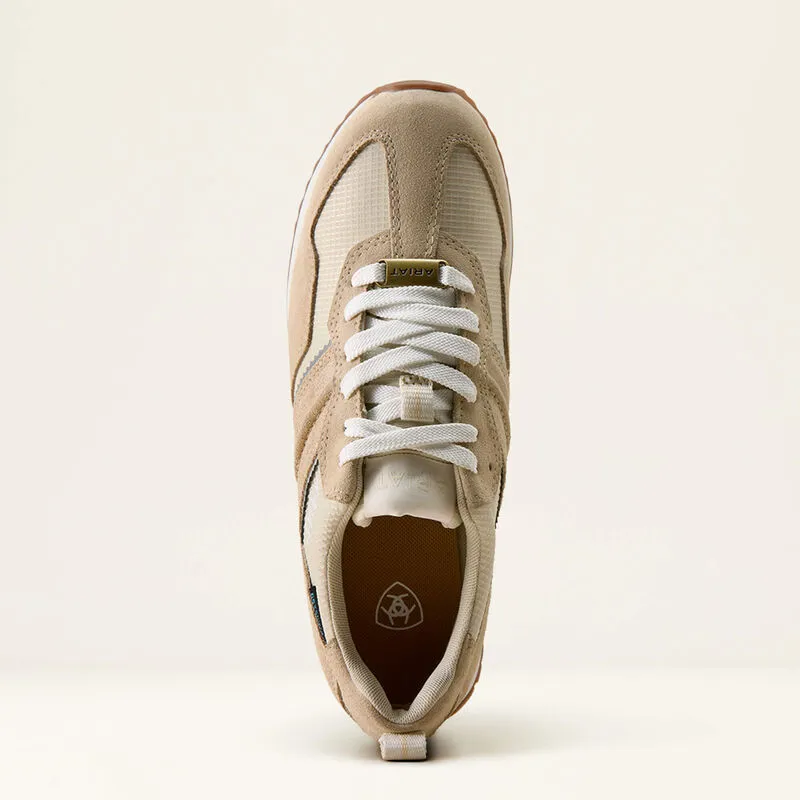 Womens Ranch Runner Waterproof Trainer Cloud Cream-1