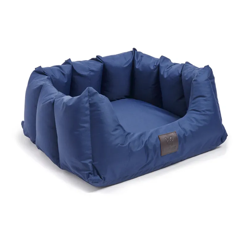 Digby and Fox Nest Dog Bed Navy-1