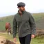 Aubrion Core Half Zip Fleece - Gents GREEN