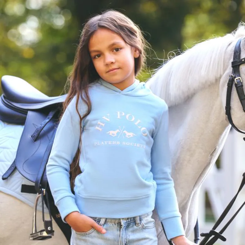 HV Polo Kids Jewel Hoodie Powder Blue