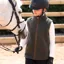 Aubrion Young Rider Core Fleece Gilet in Green