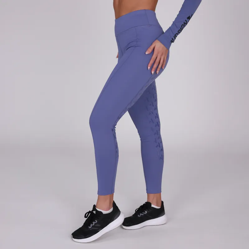 Aubrion React Winter Riding Tights SKY