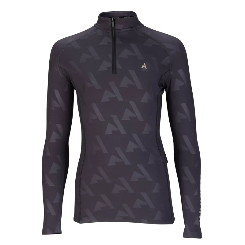 Aubrion React Winter Base Layer - Young Rider SHADOW-1