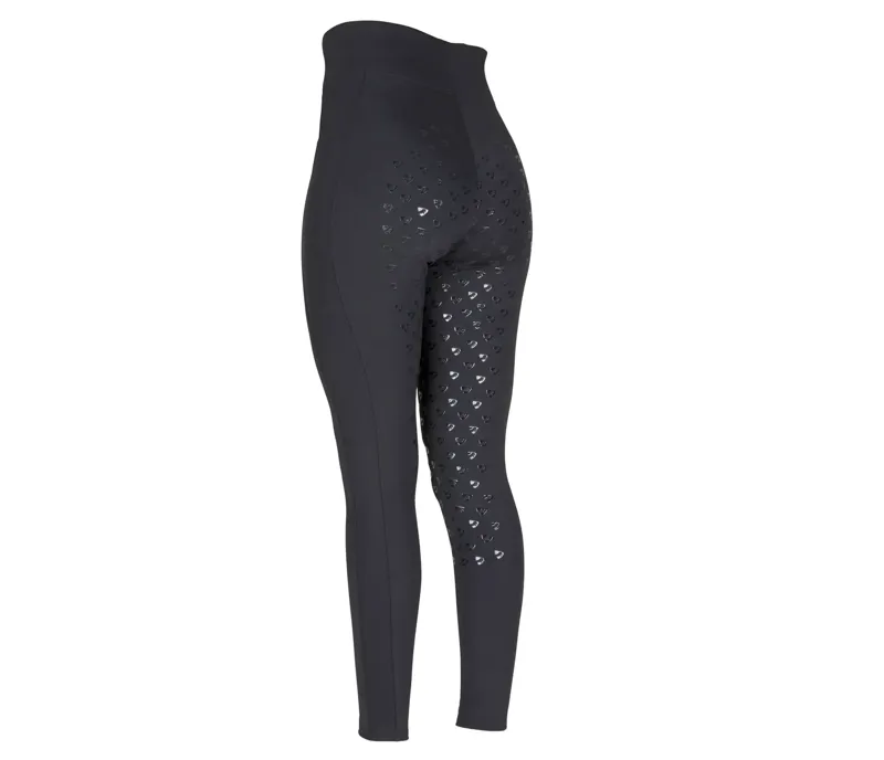 Aubrion Eltar Riding Tights Young Rider Black-1