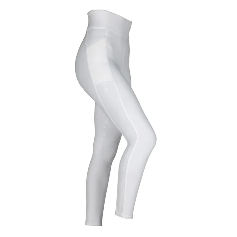 Aubrion Eltar Riding Tights Young Rider White