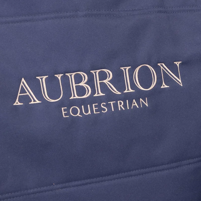 Aubrion Equestrian Saddle Bag NAVY-2