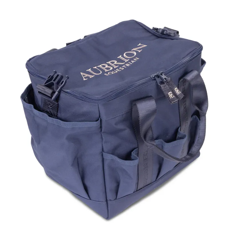 Aubrion Equestrian Large Grooming Kit Bag NAVY