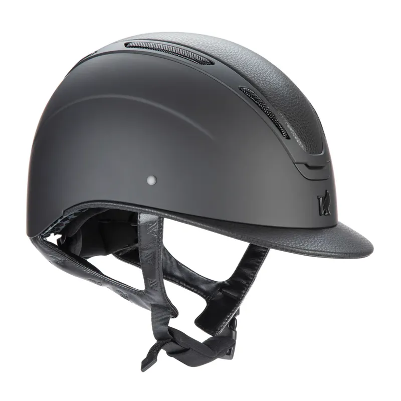 Karben Amity LTHR Riding Hat BLACK 5-1