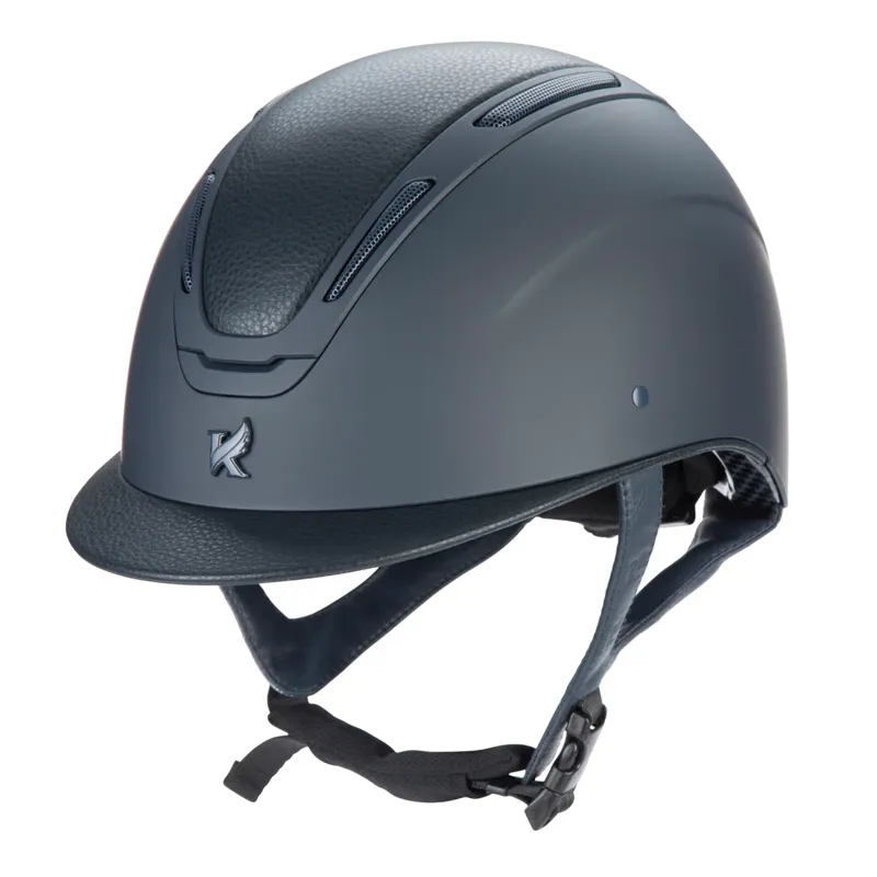Karben Amity LTHR Riding Hat NAVY 5
