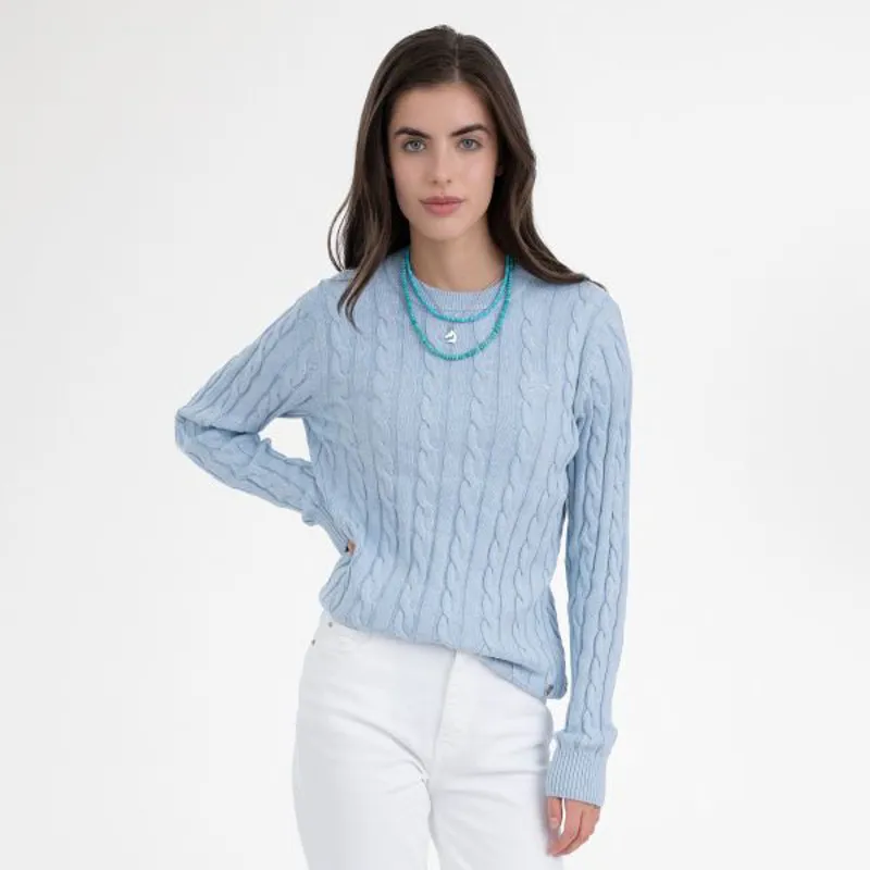 HV Polo Pullover Tally Powder Blue 