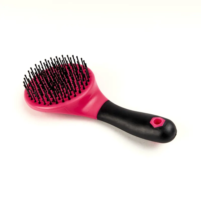 EZI-GROOM Grip Mane/Tail Brush in B.PINK