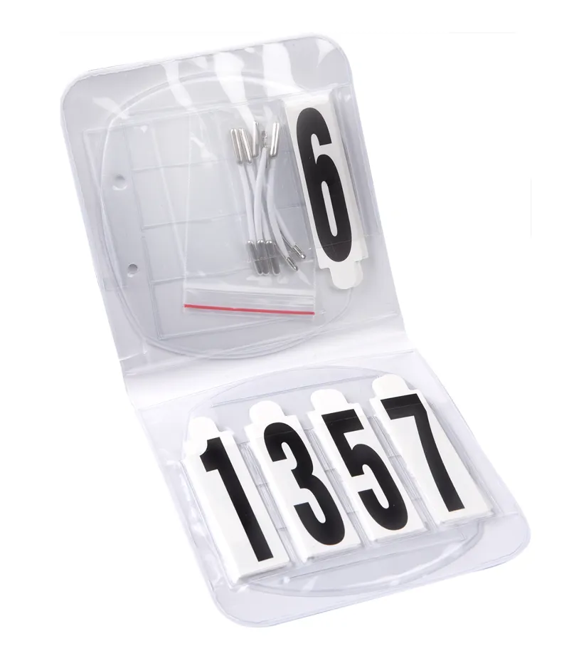 Waldhausen Head number Set oval 4 digit