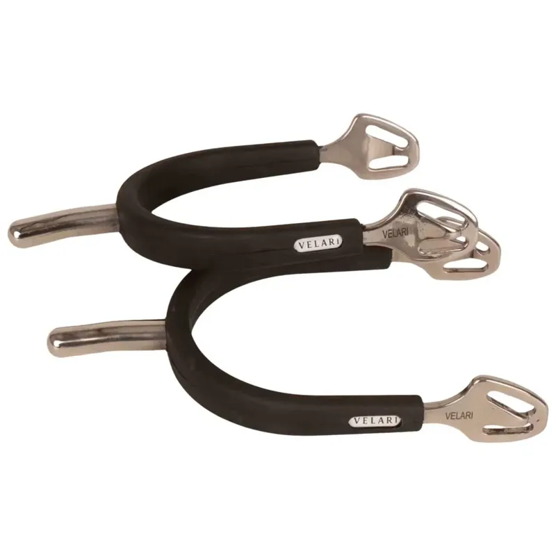 Velari Spurs Stainless Steel with Rubber Rounded