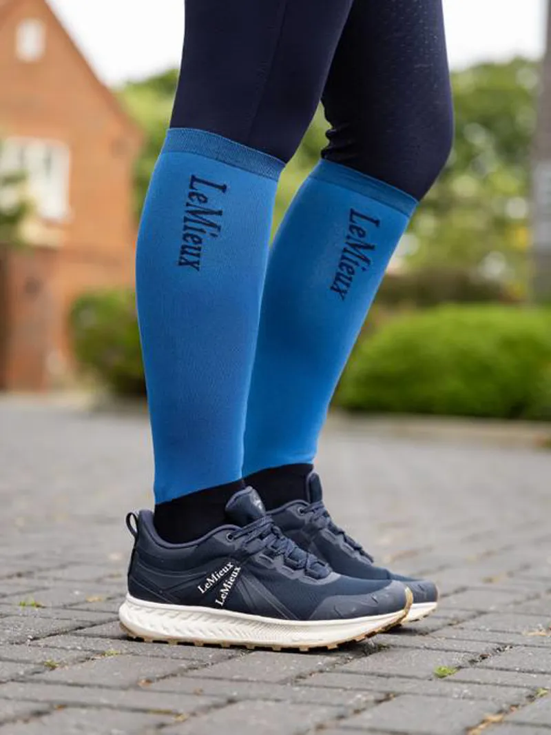 Le Mieux Competition Socks 2pk Benetton Blue