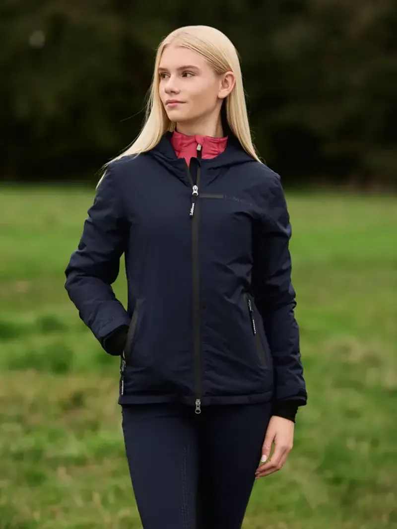 Le Mieux Young Rider Thea Water Resistant Jacket Navy