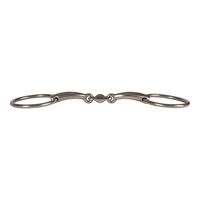 Velari Snaffle Double Jointed Loose Ring Sweet Copper 16mm