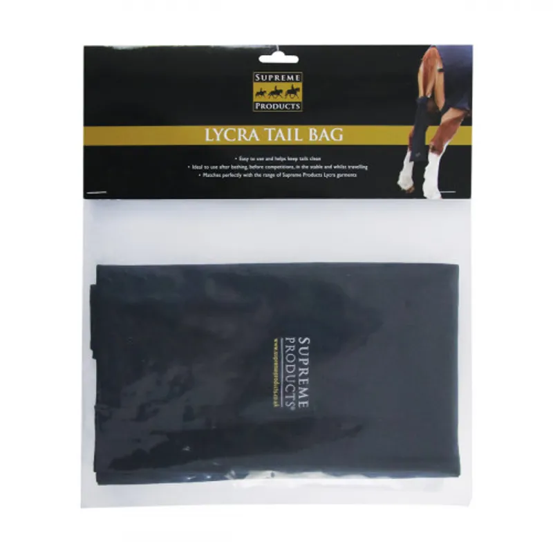 Supreme Products Lycra Tail Bag Black-1