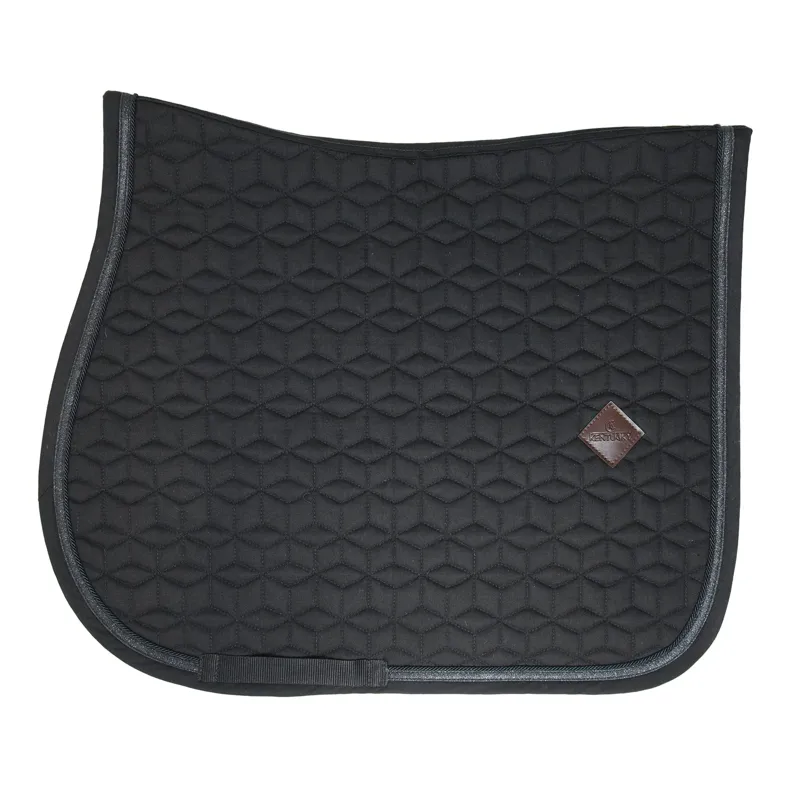 Kentucky Saddle Pad Glitter Rope Show Jumping Black-1