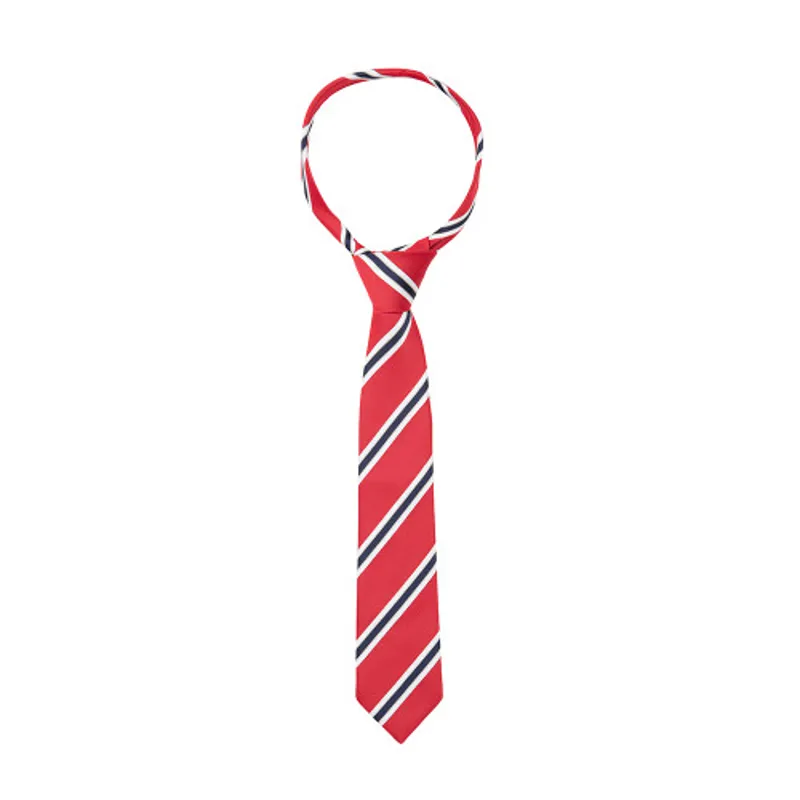 Supreme Show Tie Red/Navy Stripe - Adult