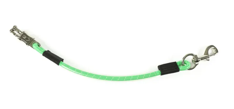 Shires Heavy Duty Bungee Trailer Tie in GREEN