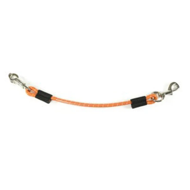 Shires Heavy Duty Bungee Trailer Tie in ORANGE
