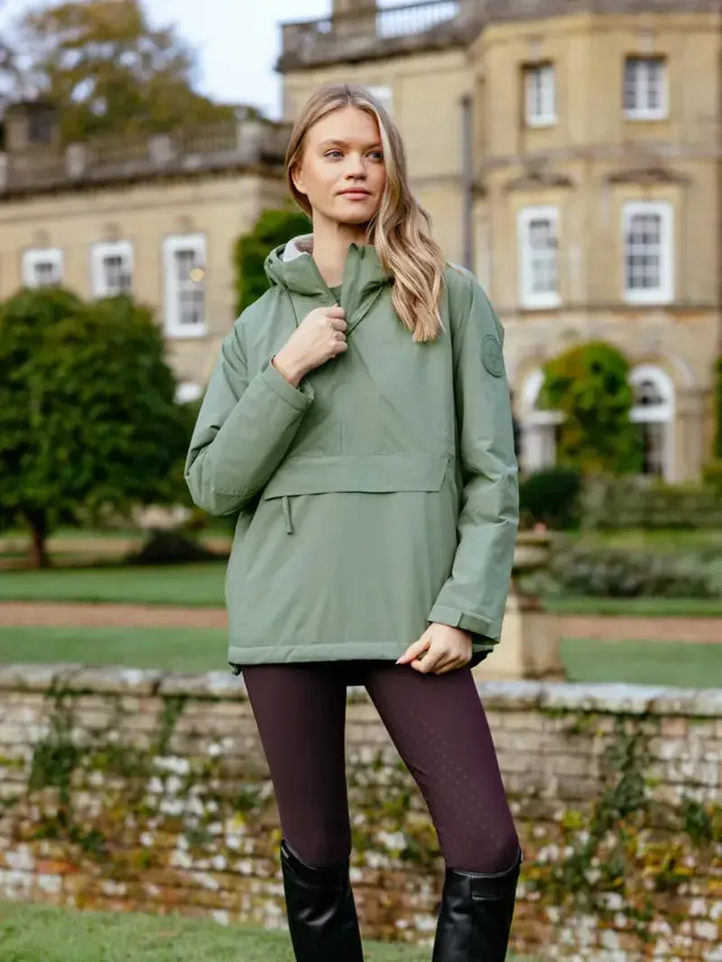 Le Mieux Phoebe Half Zip Waterproof Anorak Rosemary