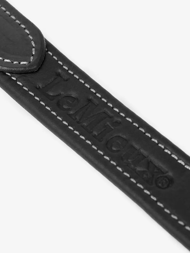 LeMieux Vector Stirrup Leather Black-3