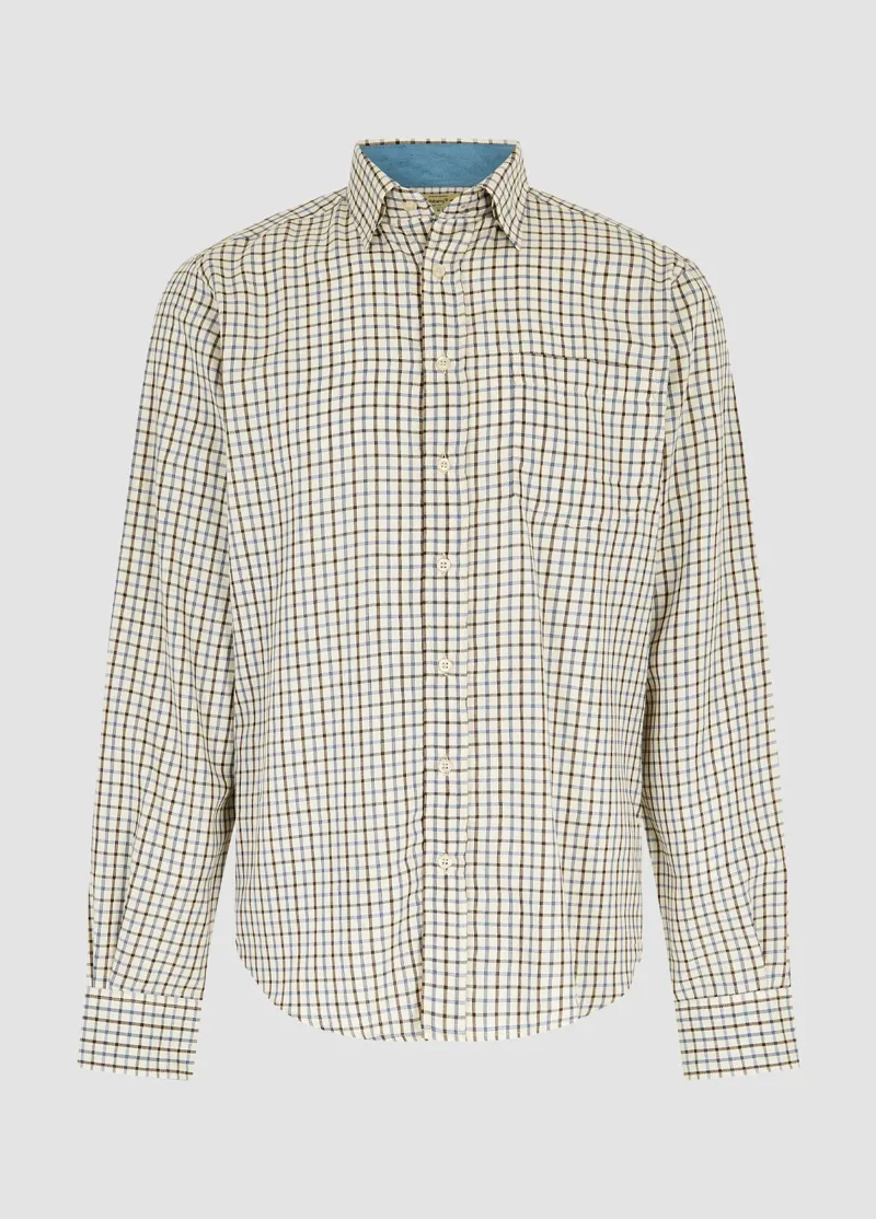 Dubarry Connell Check Shirt - Slate Blue-1