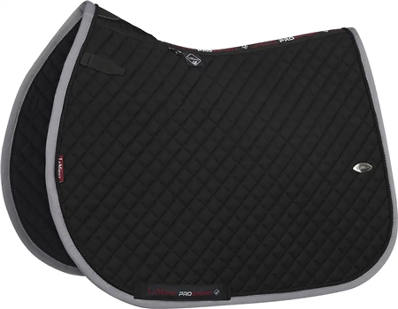 LeMieux Wither Relief Jump Pad Black/Grey Large