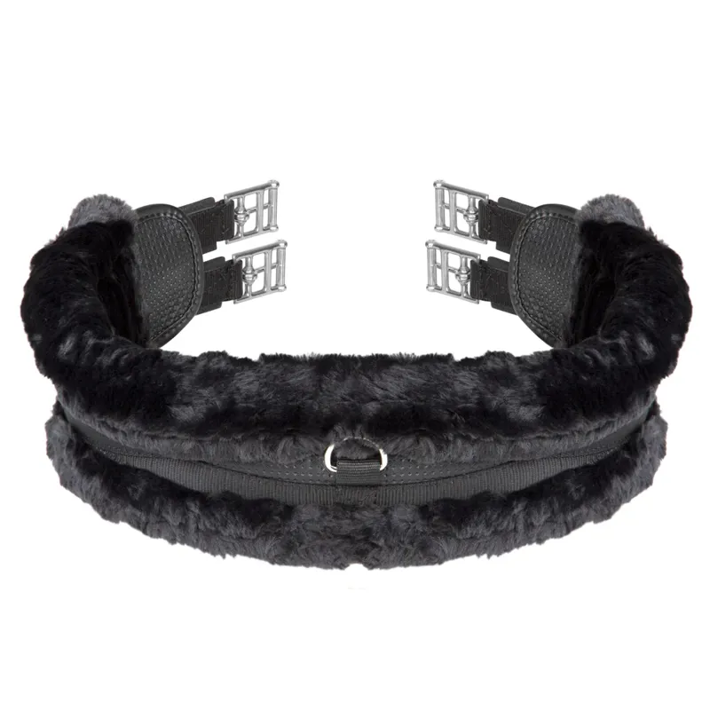 ARMA SupaFleece Contour Girth - Elastic in BLACK