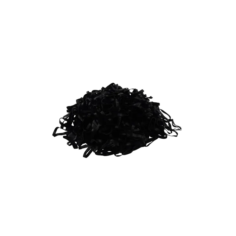 Silicone Plaiting Bands Black