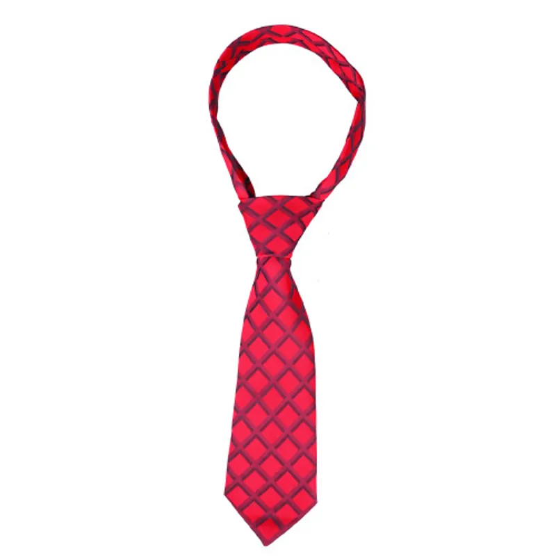 Supreme Show Tie Red/Navy Stripe - Adult