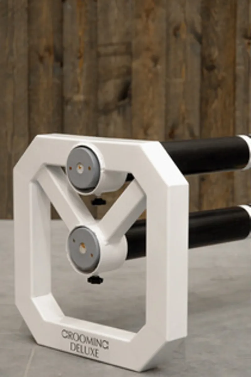 Kentucky Aliminium Square Cavaletti Set of 2 White