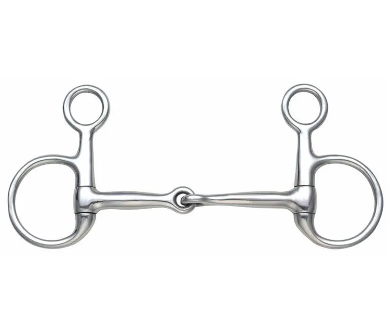 Shires Hanging Cheek Snaffle in S/STEEL