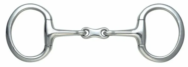 Shires French Link Eggbutt in S/STEEL
