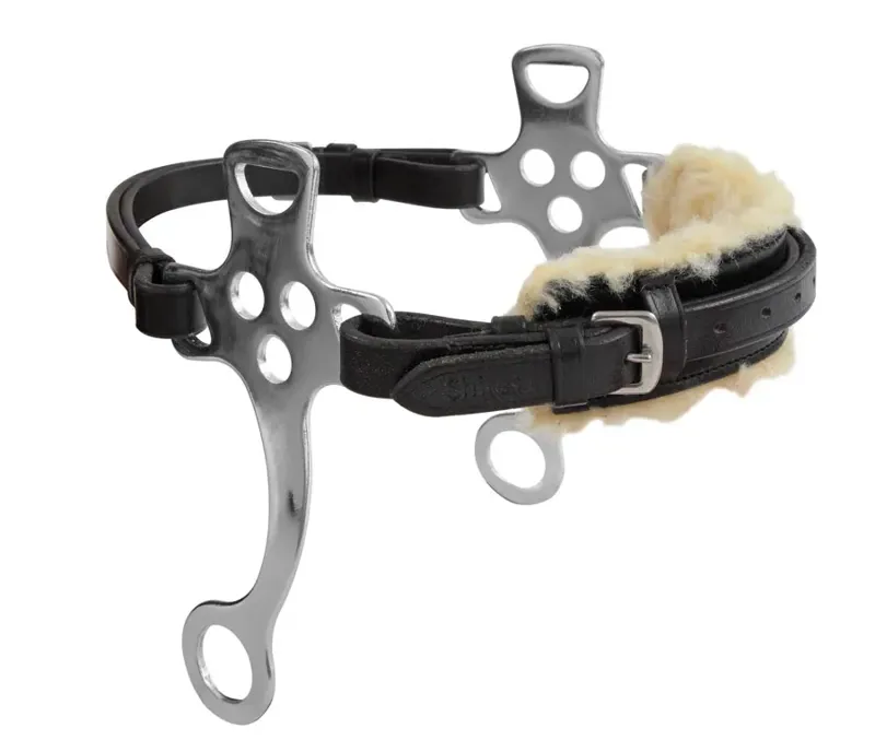 Velociti GARA English Hackamore in BLACK