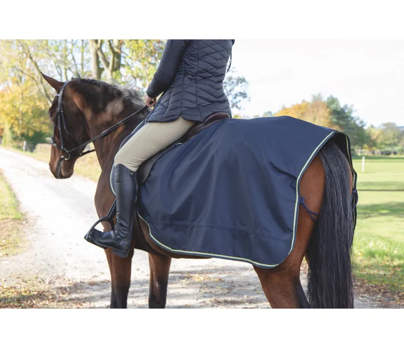 Tempest Original Waterproof Exercise Sheet Rug in NAVY