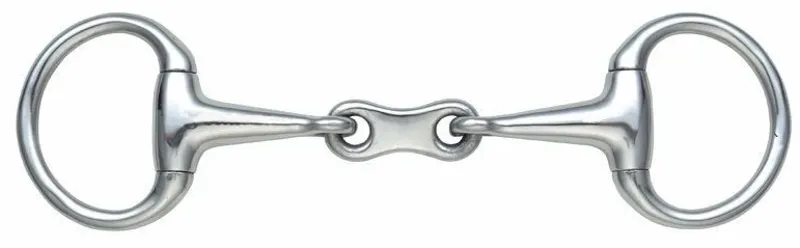 Shires Small Ring French Link Eggbutt Bradoon in S/STEEL