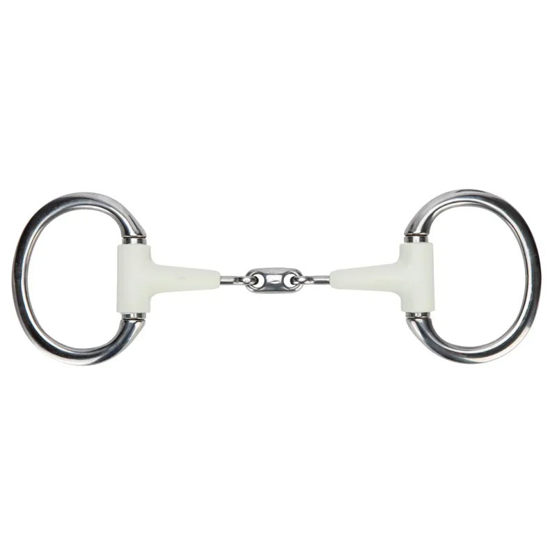 Equikind Softie Flat Ring Eggbutt Peanut Link