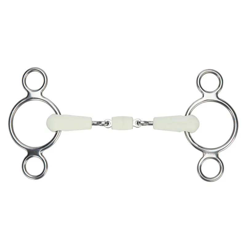 Equikind Softie 2 Ring Gag Peanut Link