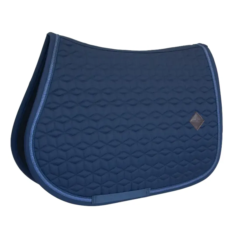 Kentucky Saddle Pad Glitter Rope Show Jumping Navy
