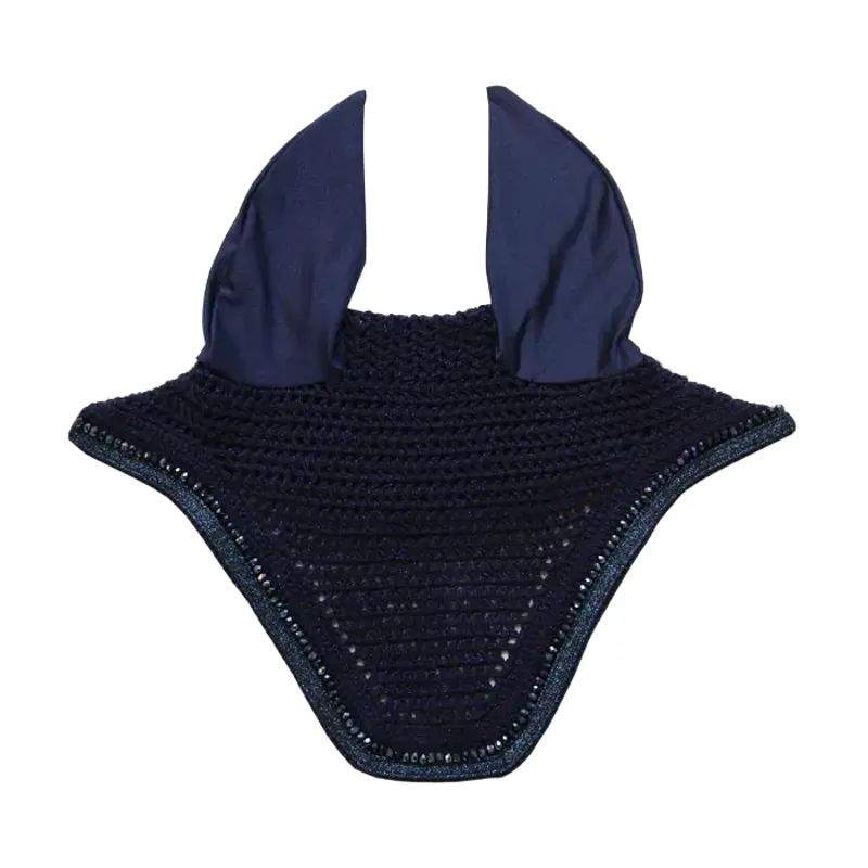 Kentucky Fly Veil Wellington Glitter Soundless Dark Navy-1