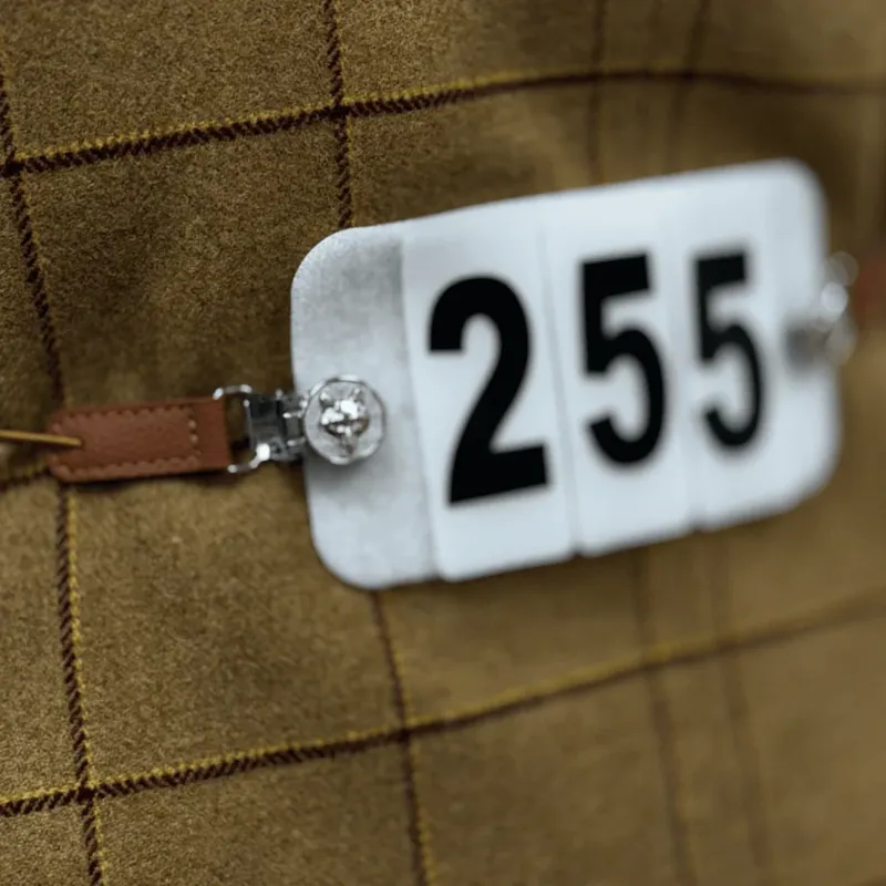 Equetech Navy Showing Number Clips - One size-1