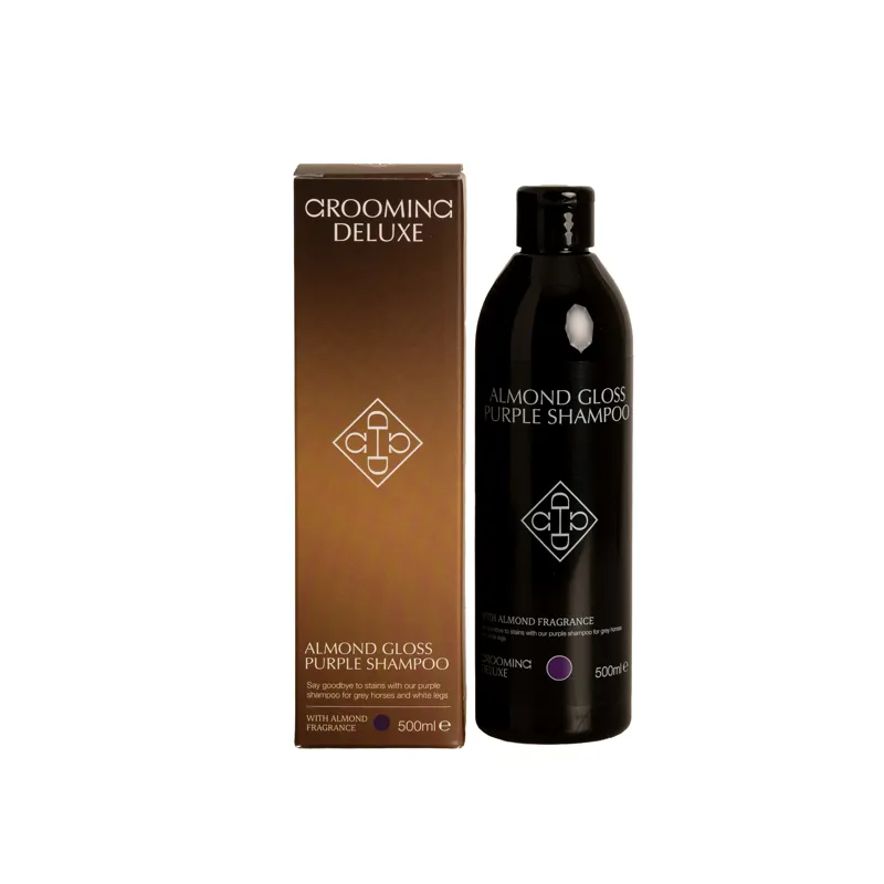 Grooming Deluxe Horse Shampoo Purple Almond 500ml