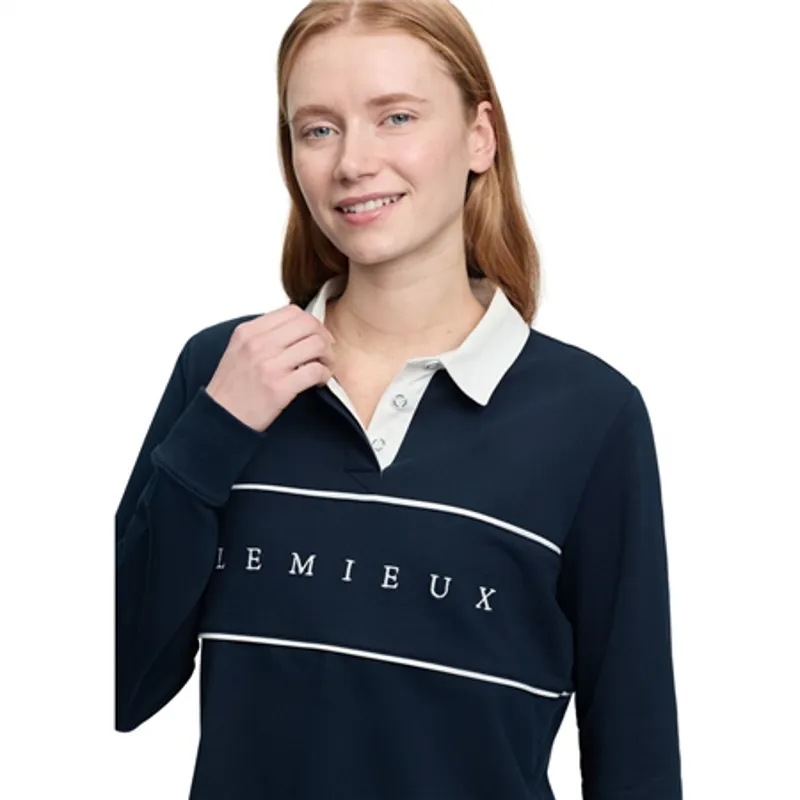 LeMieux Rochelle Rugby Shirt Navy-1