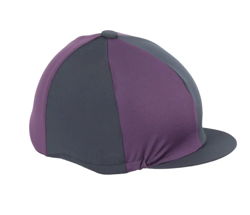 Shires Hat Cover in BLK/PLM