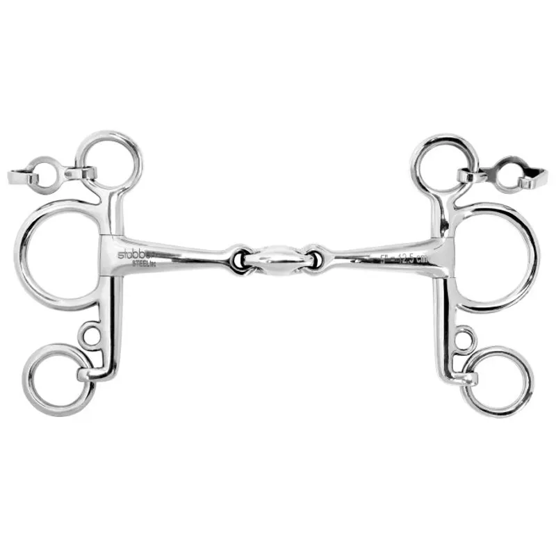 Stuebben Easy Control Pelham Double Broken Stainless Steel